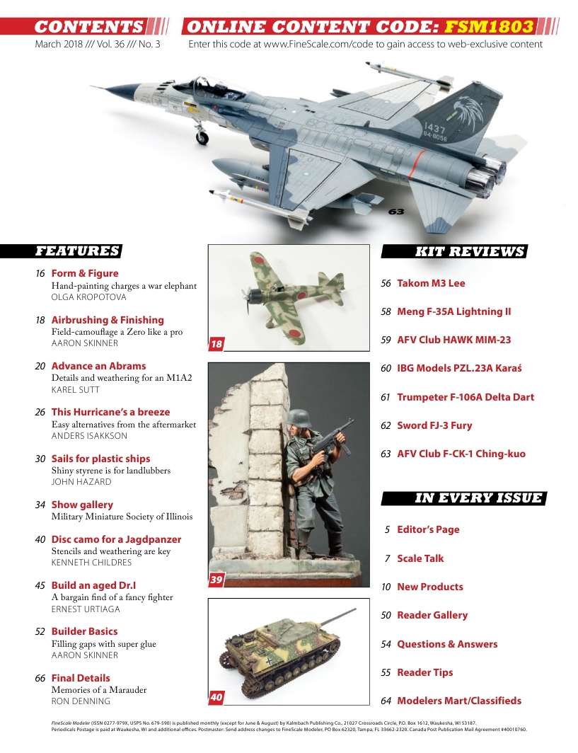 FineScale Modeler 2018-03 (Vol36-03)